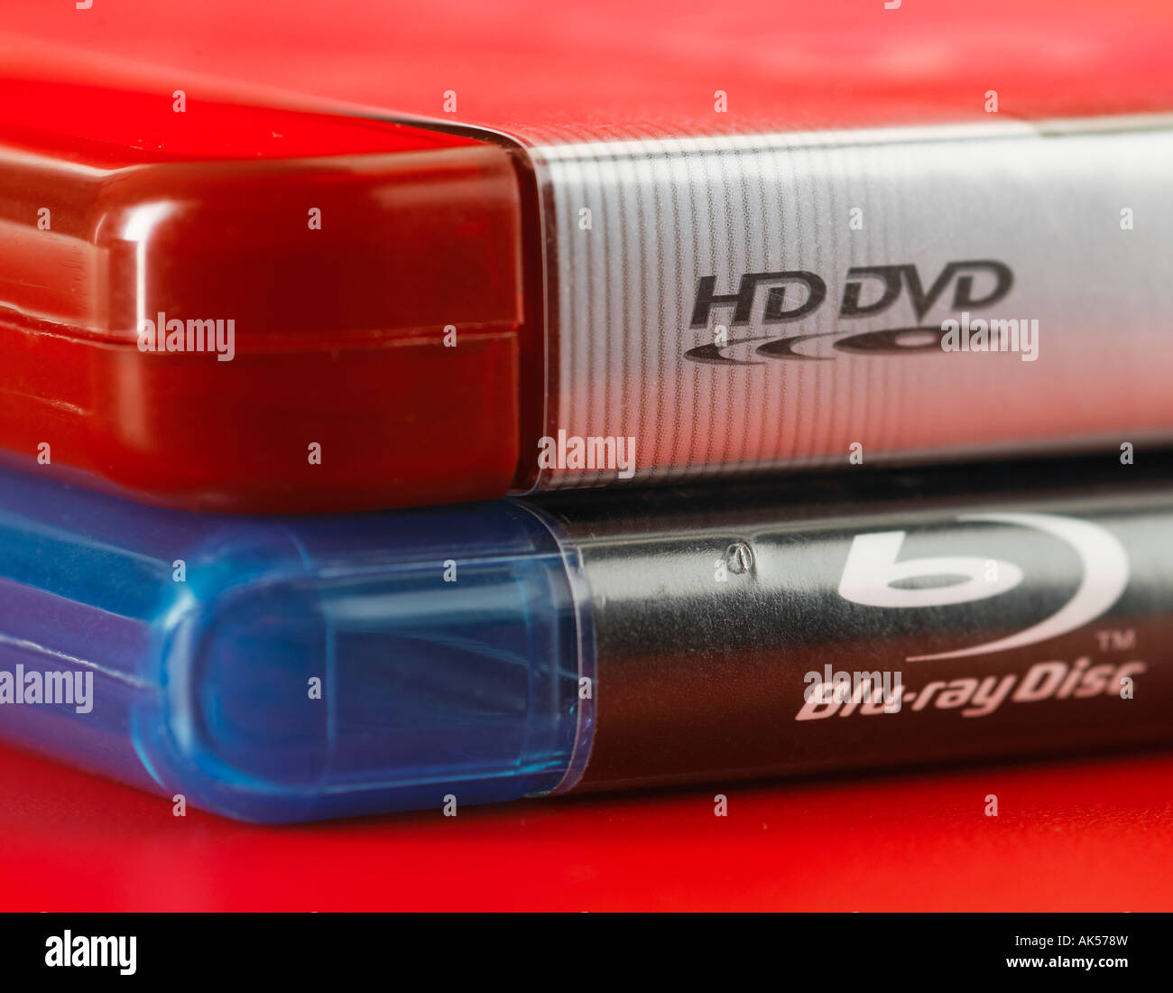BlueRay hd tv Foto Stock