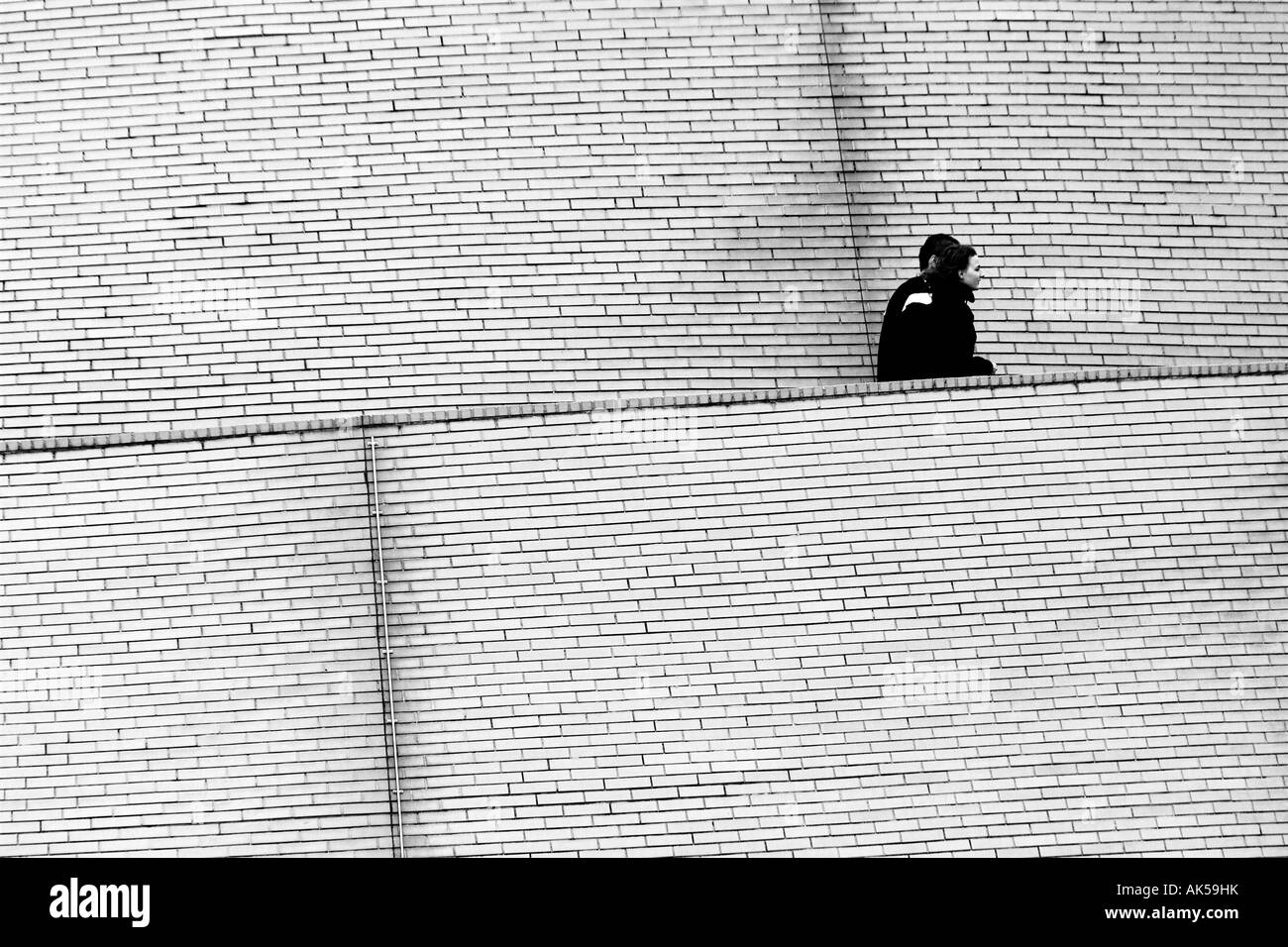 La salita Foto Stock