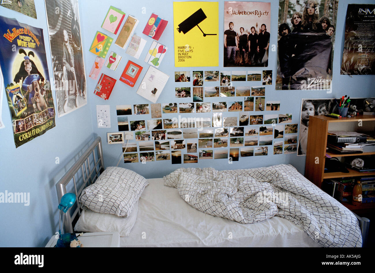 Gli adolescenti in camera da letto. Foto Stock