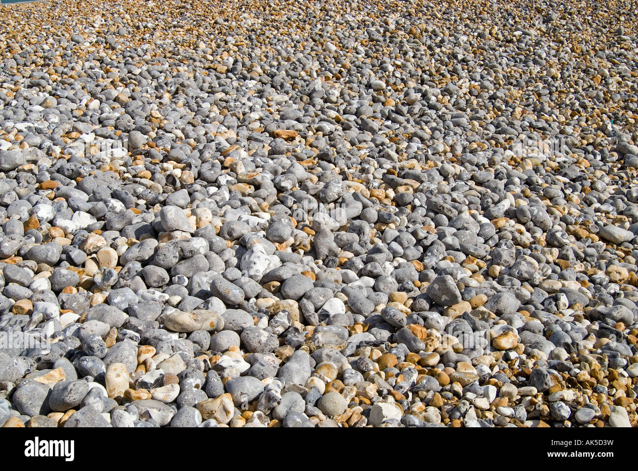 Spiaggia di Eastbourne Pier Foto Stock