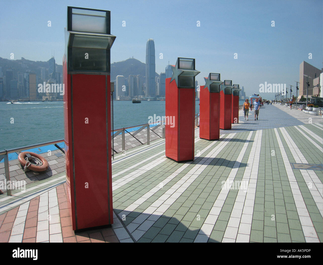 Viale delle Stelle, Kowloon, Hong Kong Foto Stock