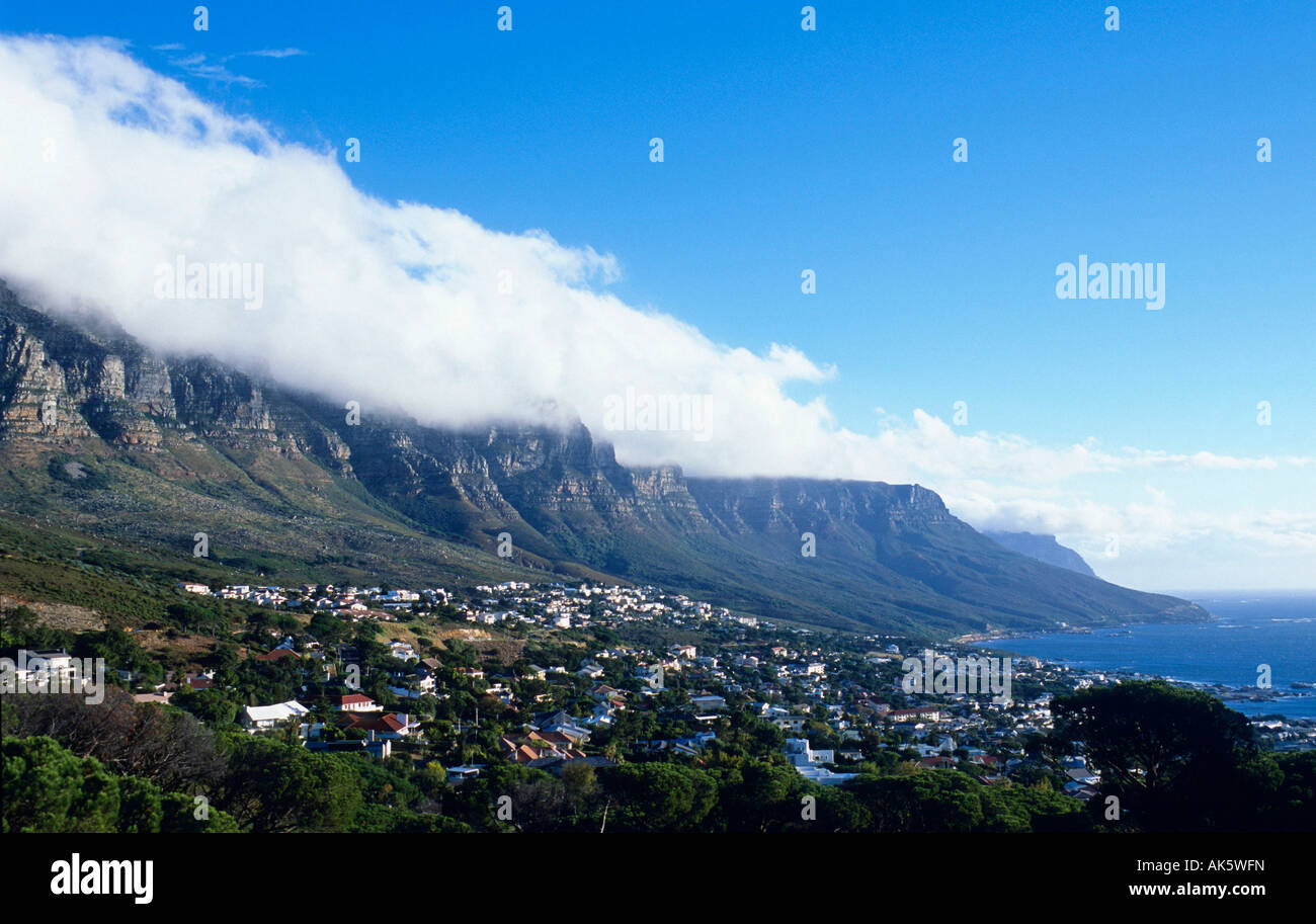 Camps Bay / Città del Capo Foto Stock