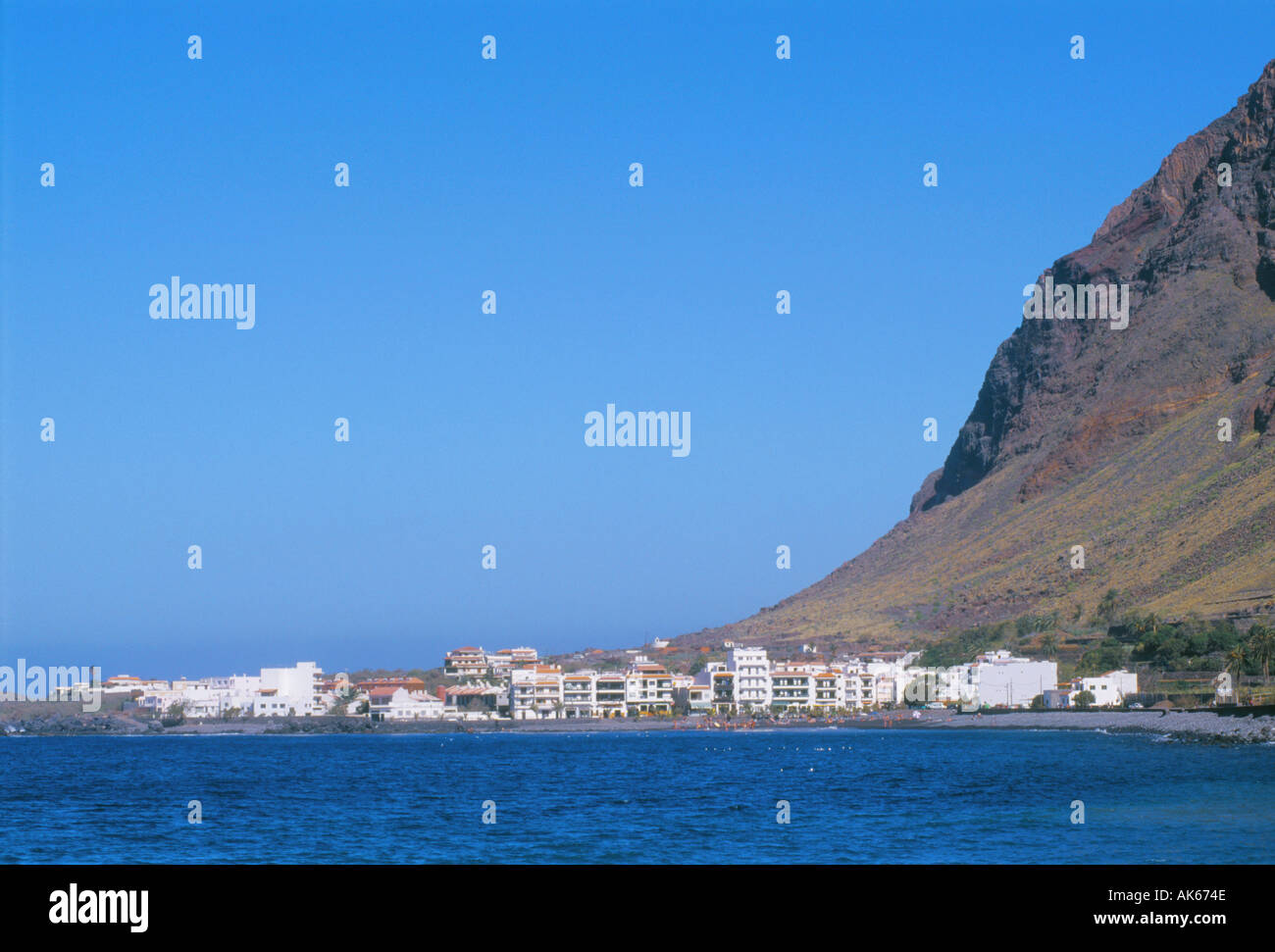 Spagna Isole Canarie la gomera acqua di mare Costa dell'oceano beach Foto Stock