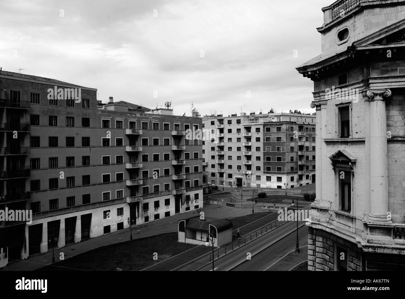 Italia Trieste urbanscape Foto Stock