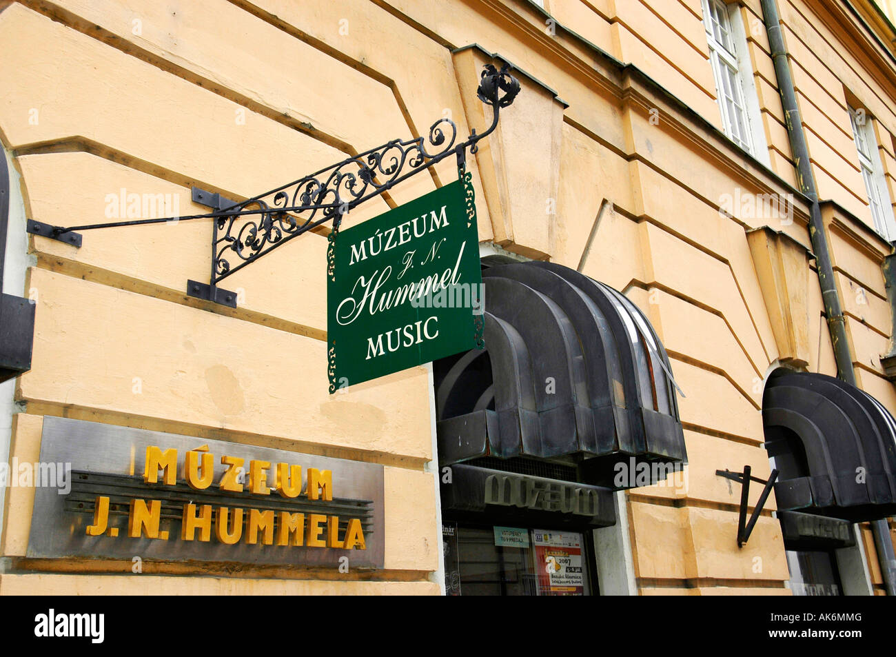 Museo J. N. Hummel / Bratislava Foto Stock