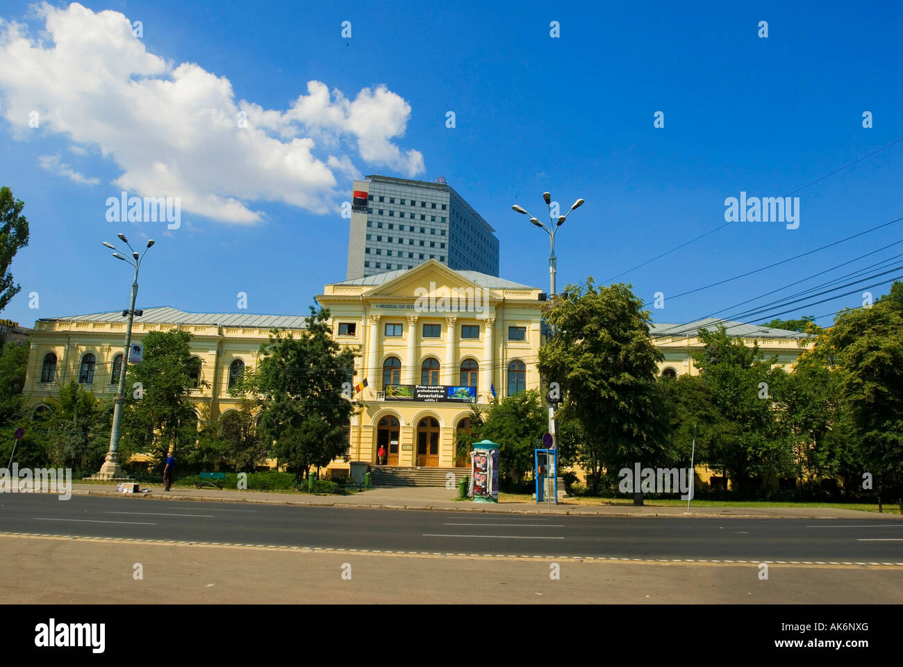Museo Nazionale / Bucarest Foto Stock