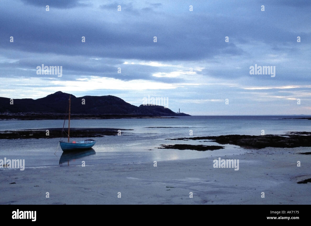 A ardnamurchan punto da sanna bay lochaber Scotland Europa Foto Stock