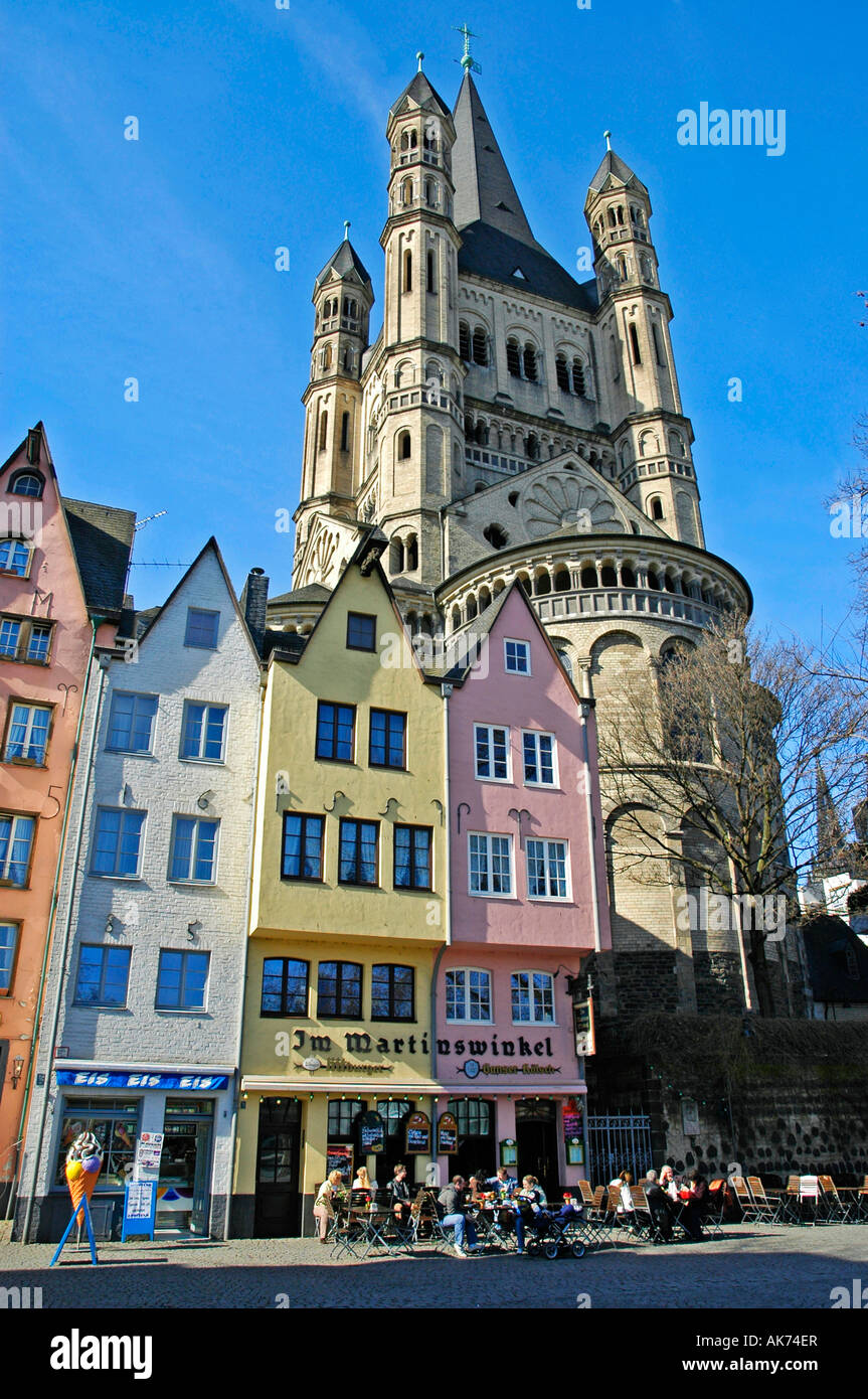 Chiesa lordi di San Martin / Colonia Foto Stock