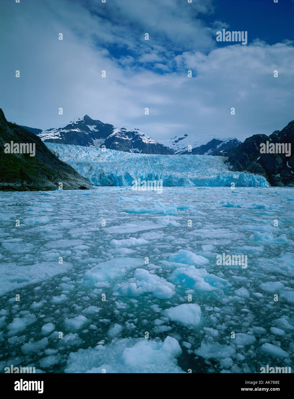 Leconte Glacier Alaska Foto Stock