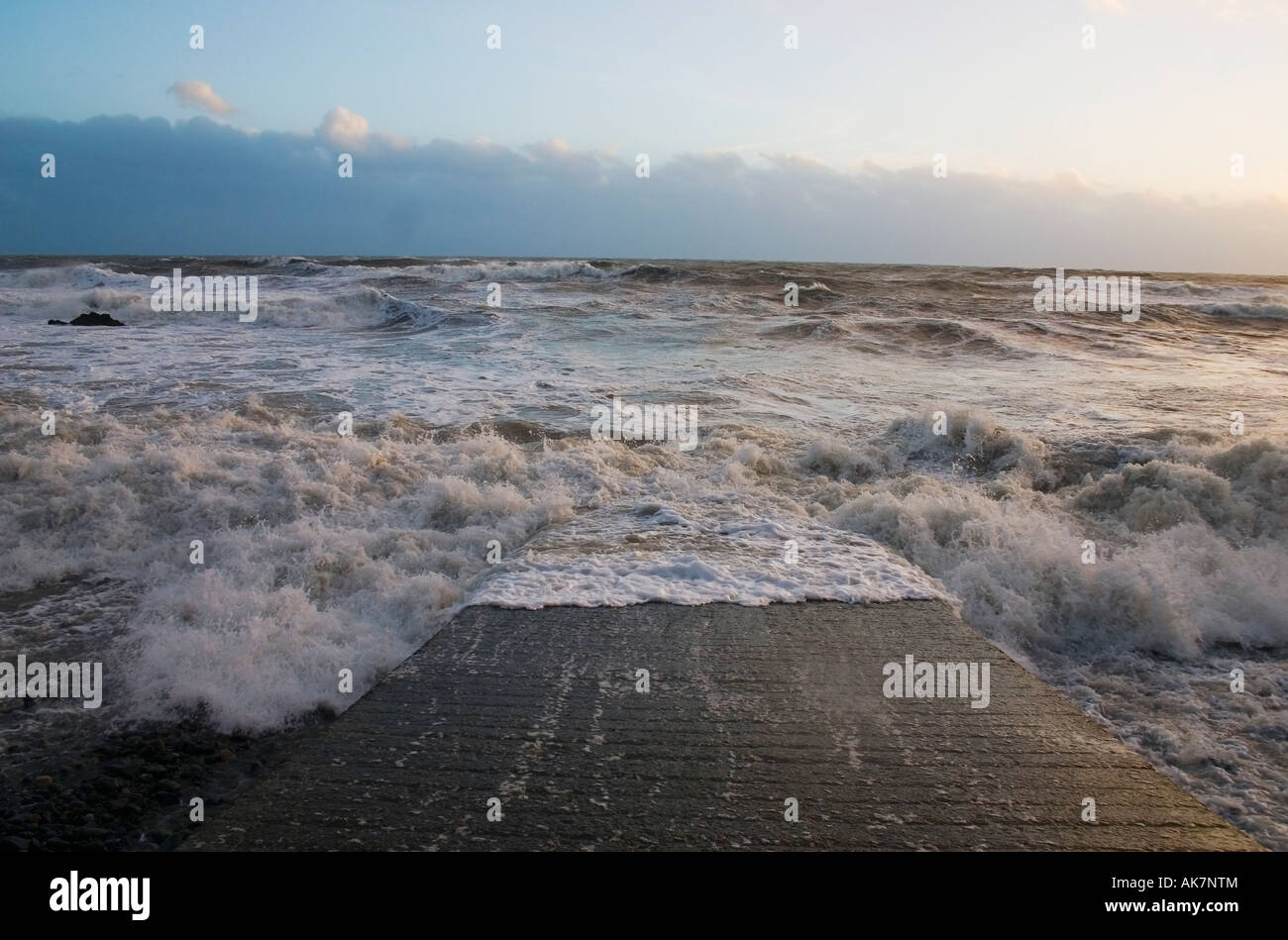 Knockmahon, rame Costa, nella contea di Waterford, Irlanda Foto Stock