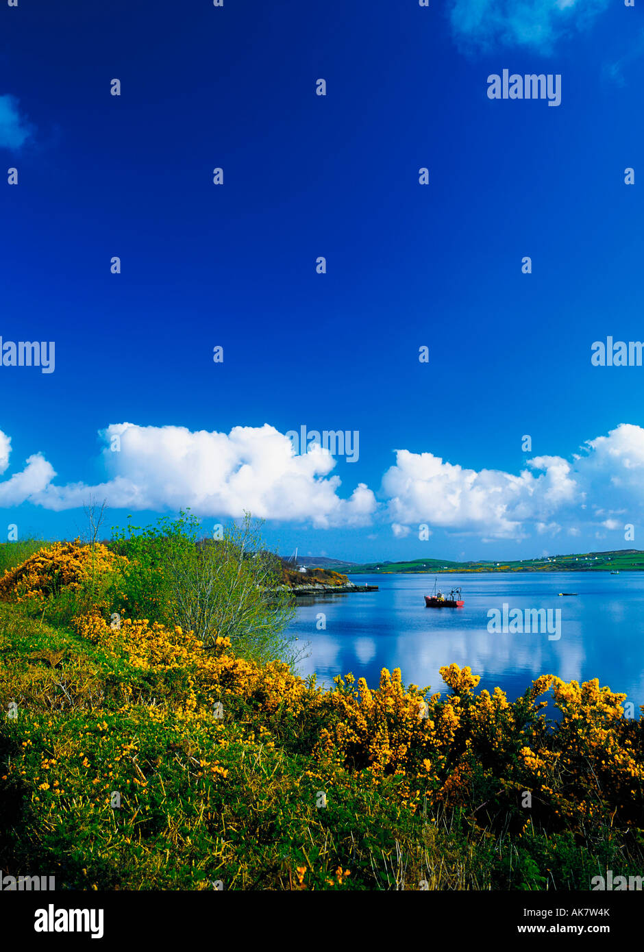 Mulroy Bay, County Donegal, Irlanda Foto Stock