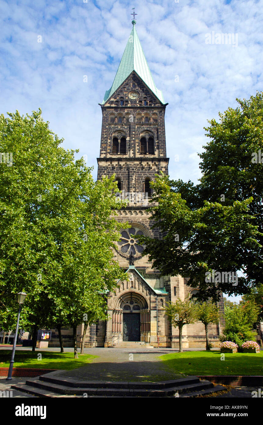 Chiesa St Martinus / Herten Foto Stock