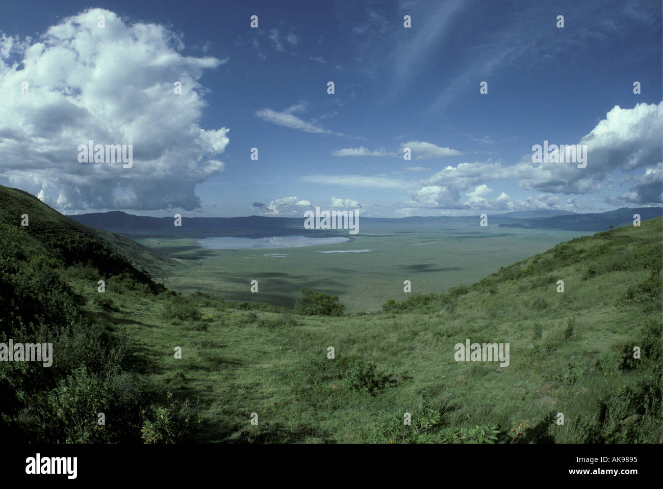 Cratere di Ngorongoro Tanzania settentrionale Foto Stock