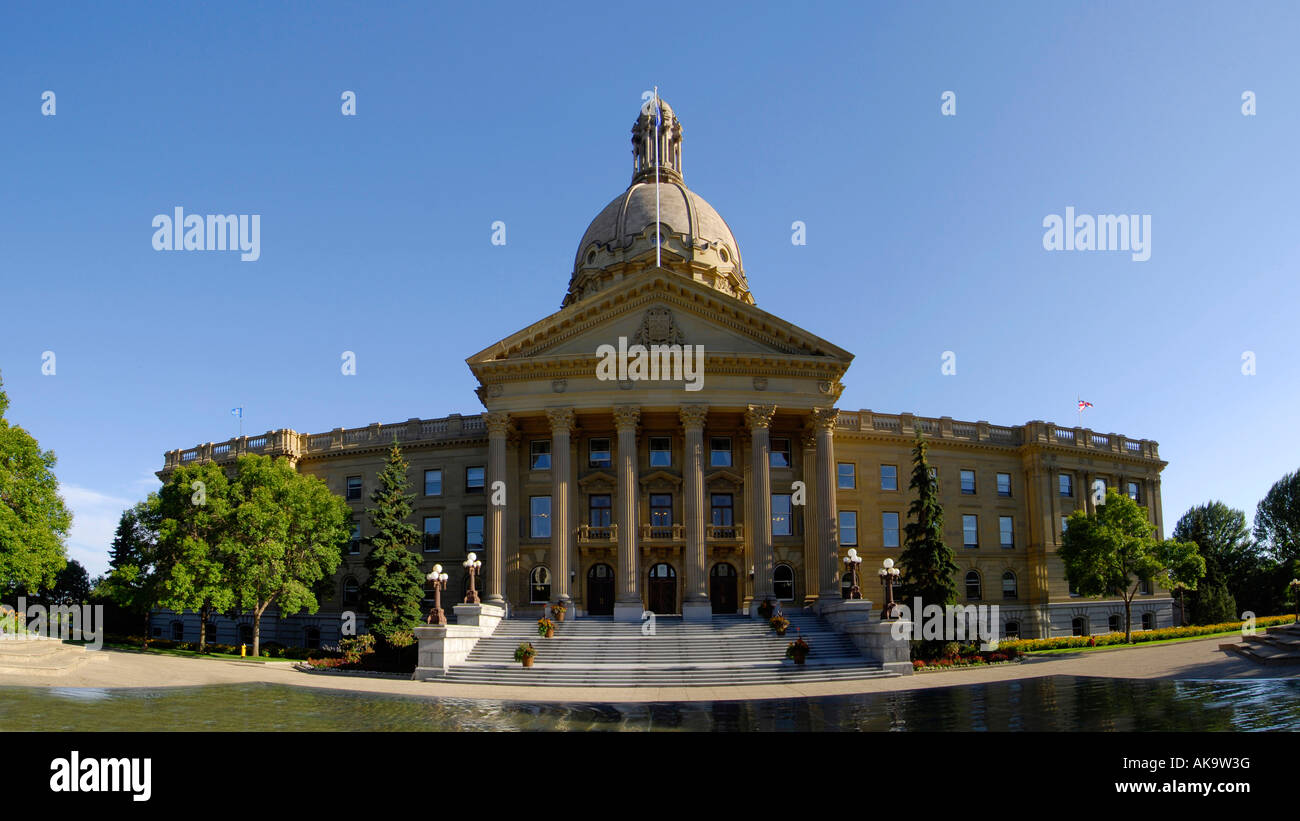 Capitale provinciale Edmonton Alberta Canada Foto Stock