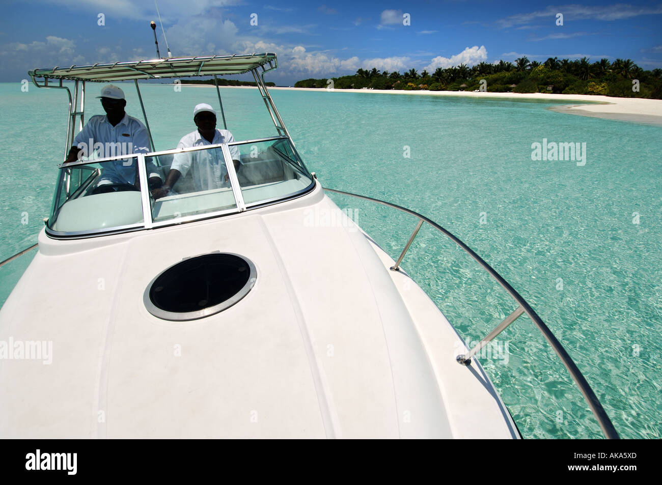 Maldive Oceano Indiano Foto Stock