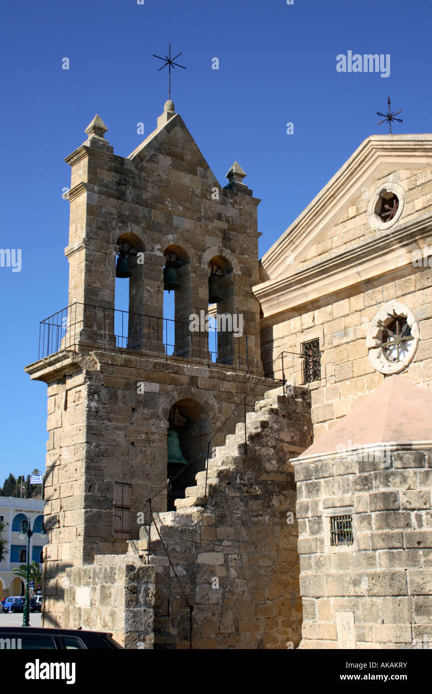 La chiesa di San Nicola, Zante, Grecia. Foto Stock