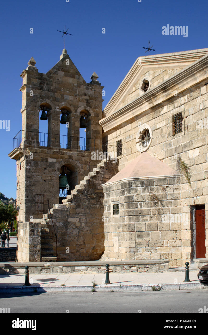 La chiesa di San Nicola, Zante, Grecia. Foto Stock