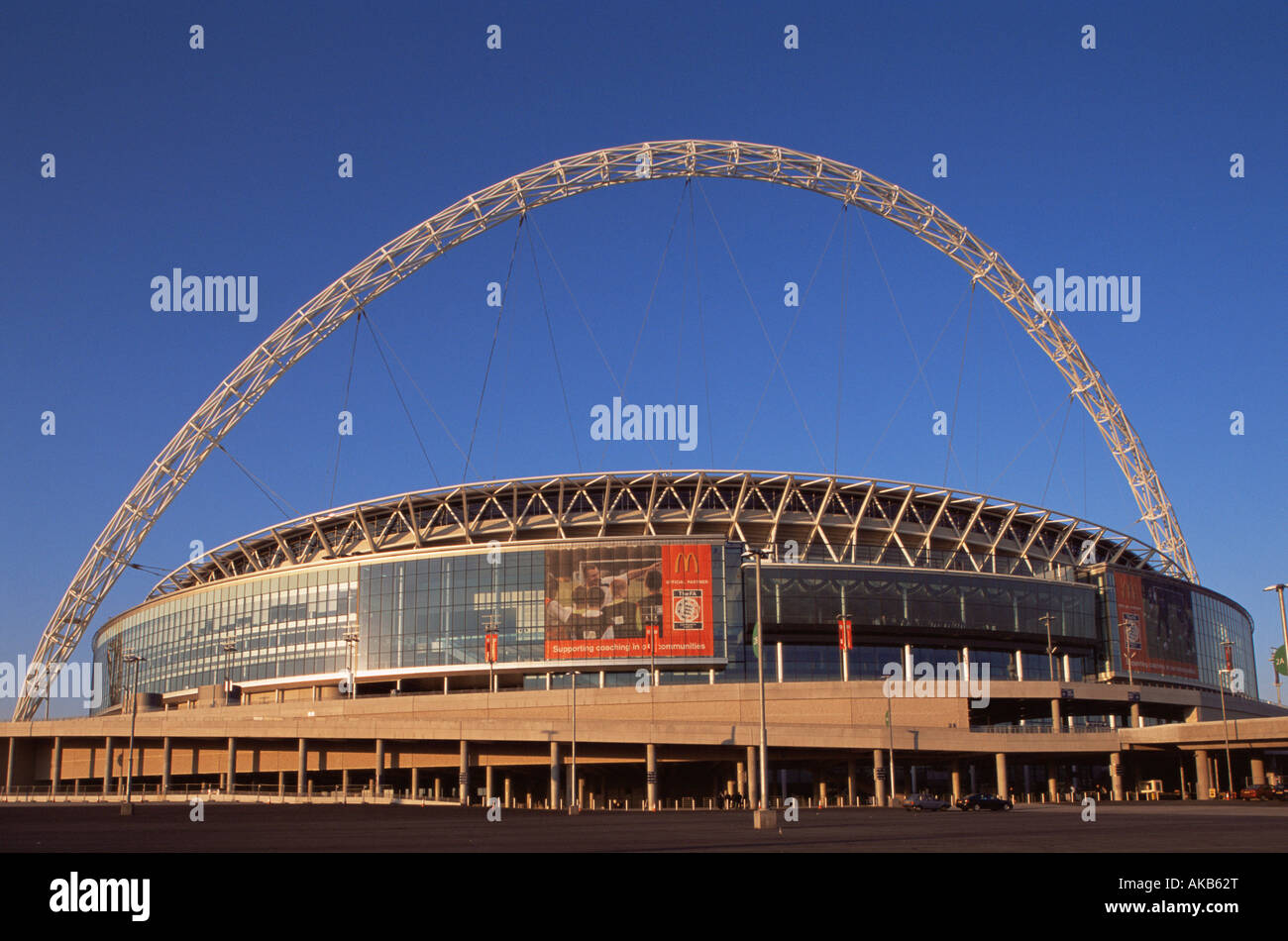 Inghilterra, Londra, Wembley, Wembley Stadium Foto Stock