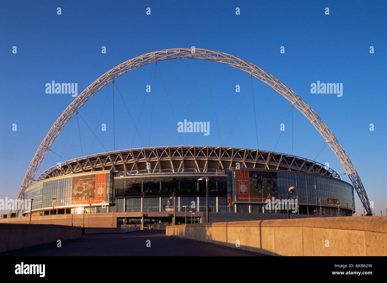 Inghilterra, Londra, Wembley, Wembley Stadium Foto Stock