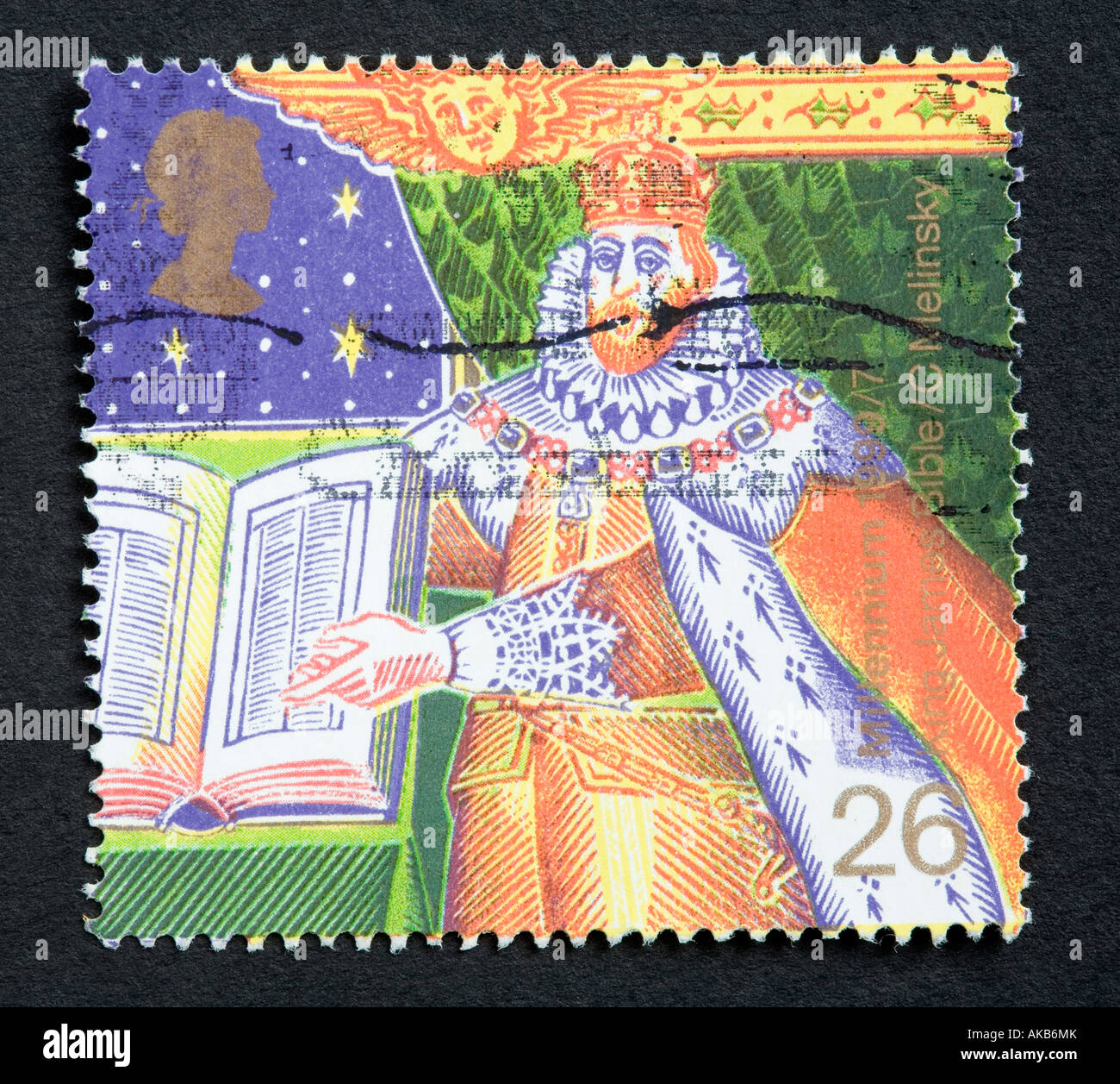 British francobollo Foto Stock