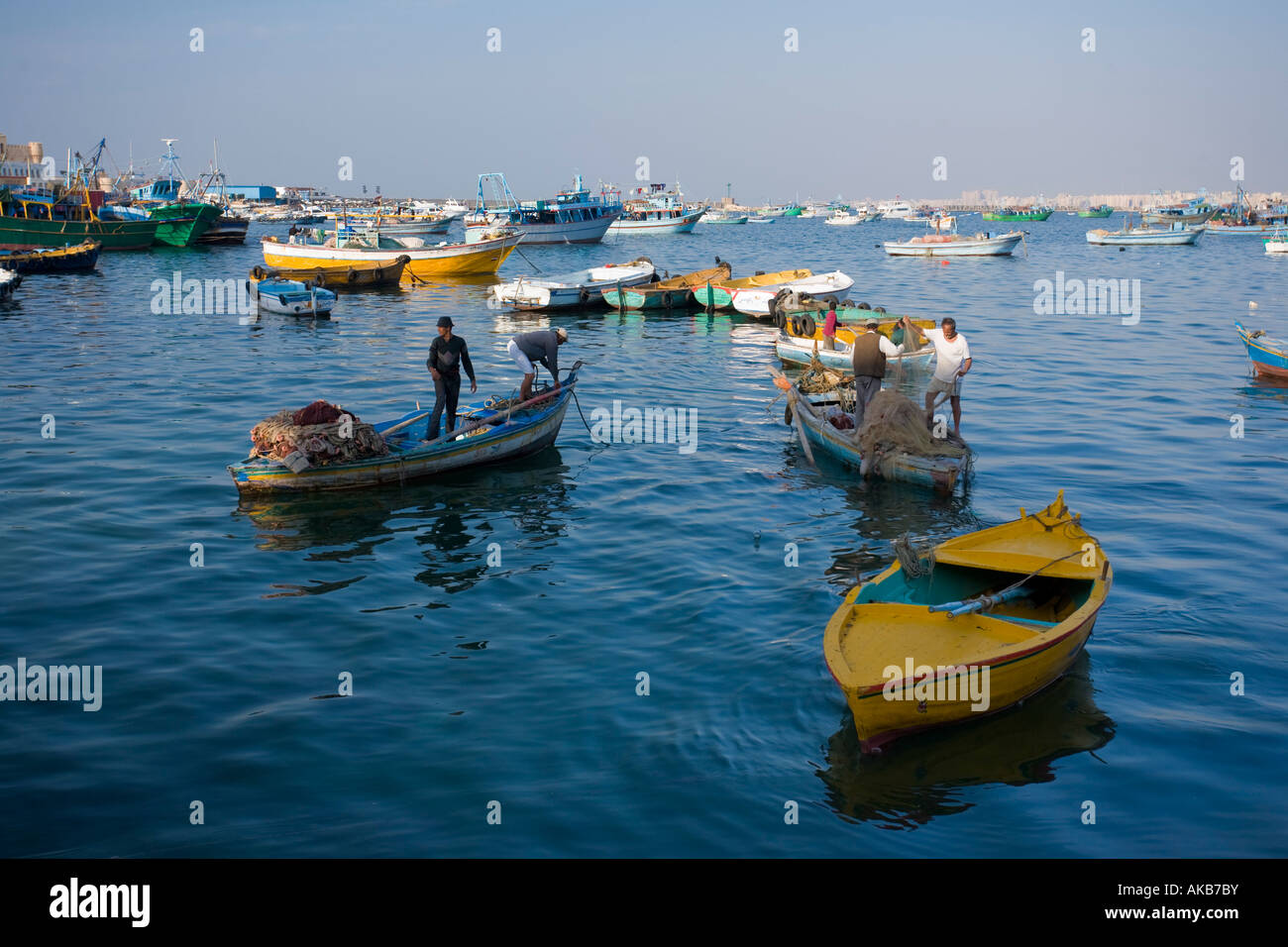 La Corniche, Alessandria, Egitto Foto Stock