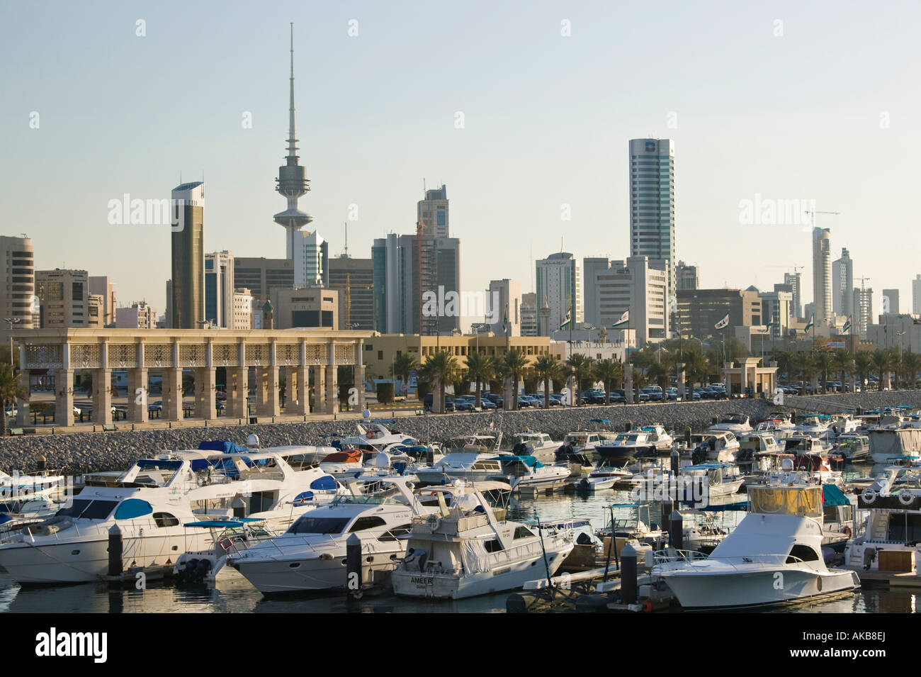 Il Kuwait Kuwait City & Sharq Souk Marina Foto Stock