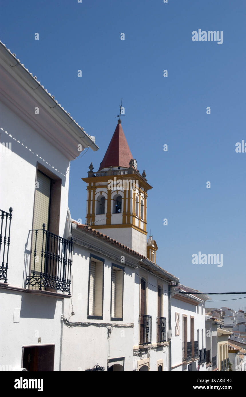 La Chiesa a Teba Village,Andalusia Foto Stock