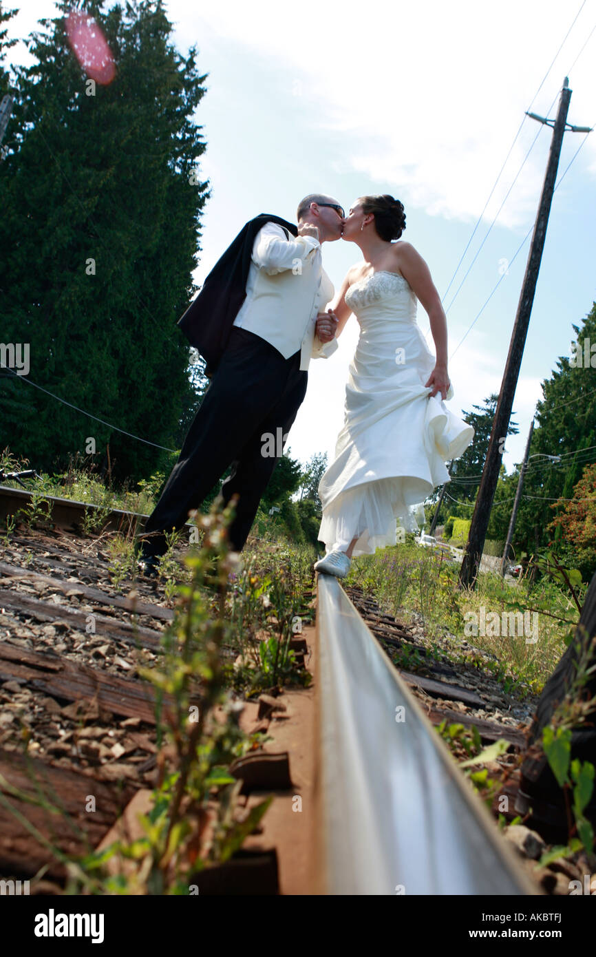 La celebrazione dei matrimoni giorno speciale matrimonio Foto Stock