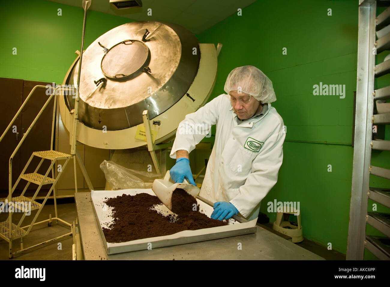 Produzione farmaceutica Foto Stock