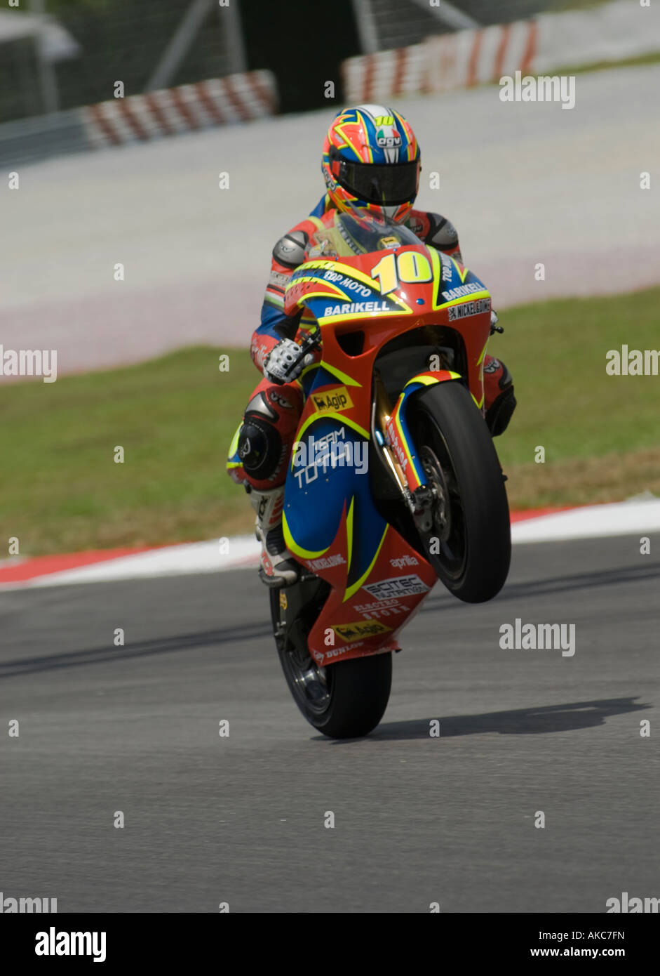 Imre Toth 250cc pilota al 2007 Gran Premio Polini della Malesia Circuito di Sepang in Malesia Foto Stock