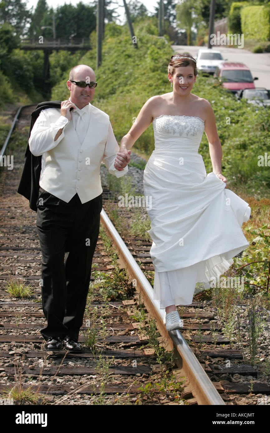 La celebrazione dei matrimoni giorno speciale matrimonio Foto Stock