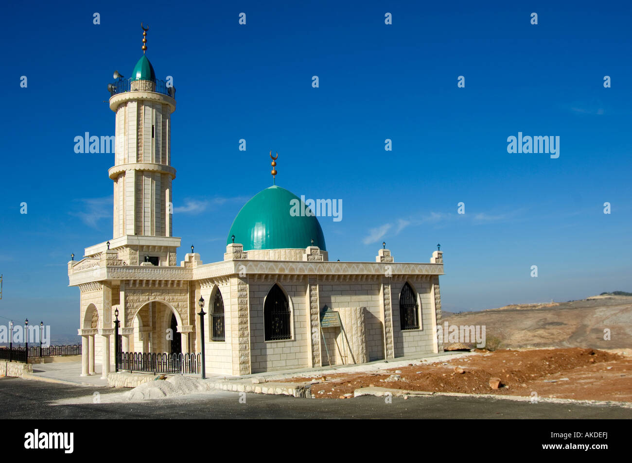 Fatima Al Zahraa moschea nel sud del Libano Foto Stock