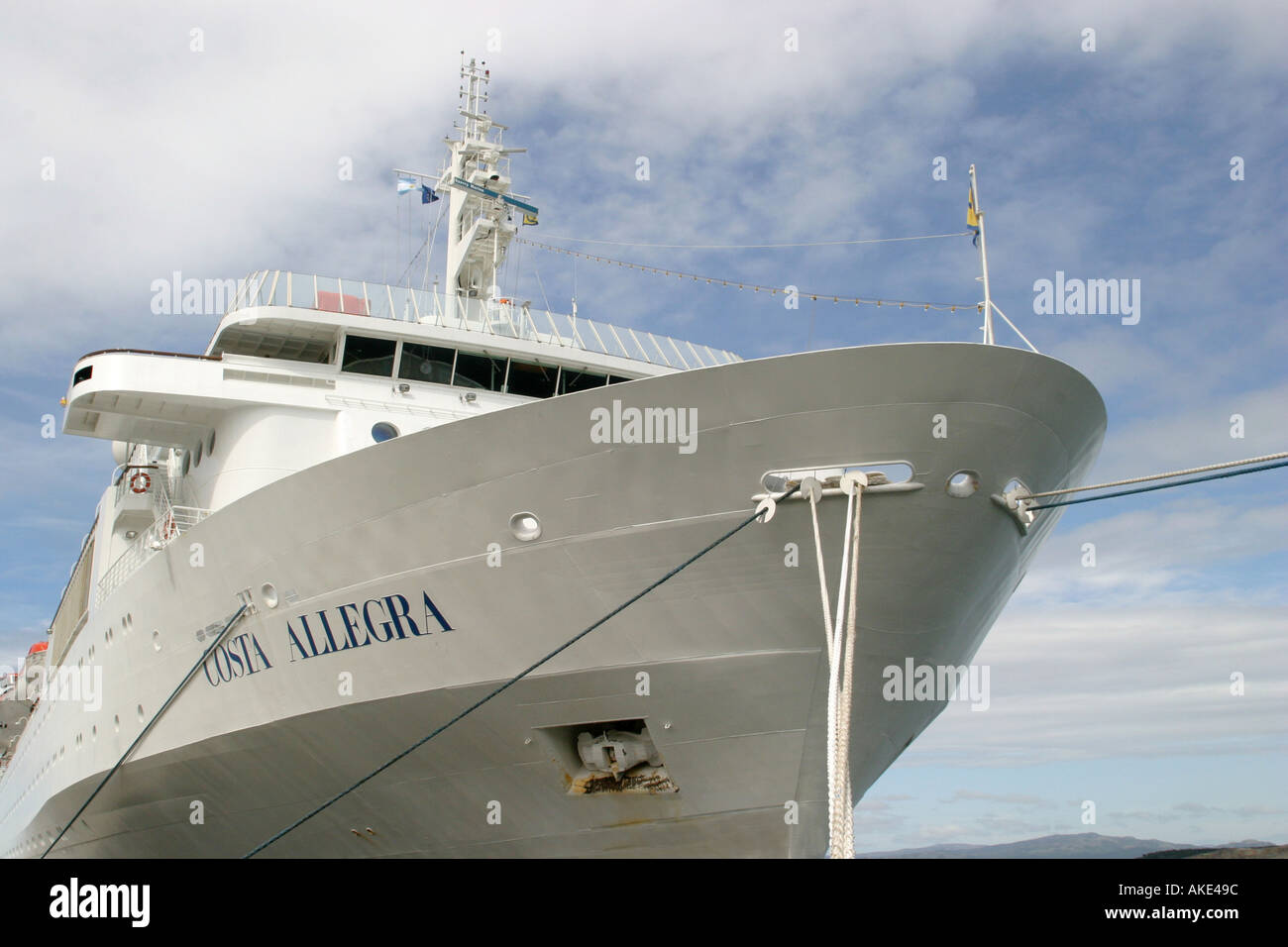 Costa Allegra italiana nave da crociera Foto Stock