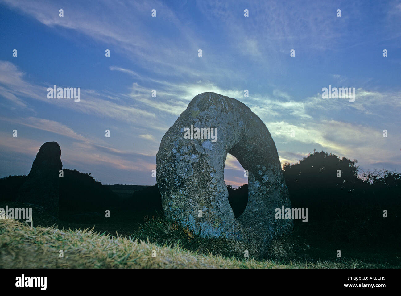 Uomini un tol Foto Stock