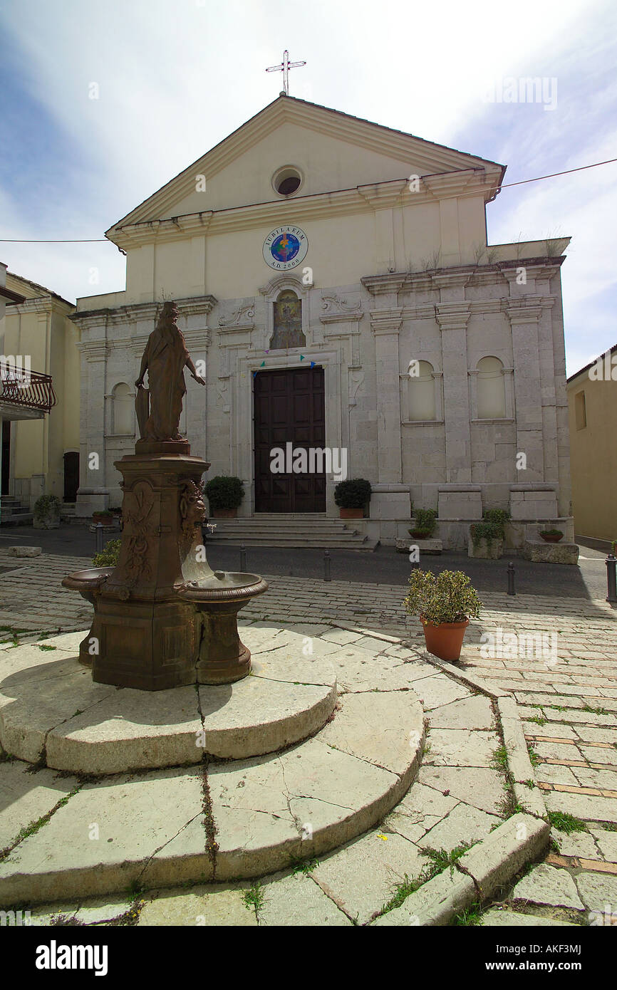 La chiesa di Santa Maria Maggiore, Mirabella Eclano, Campania, Italia