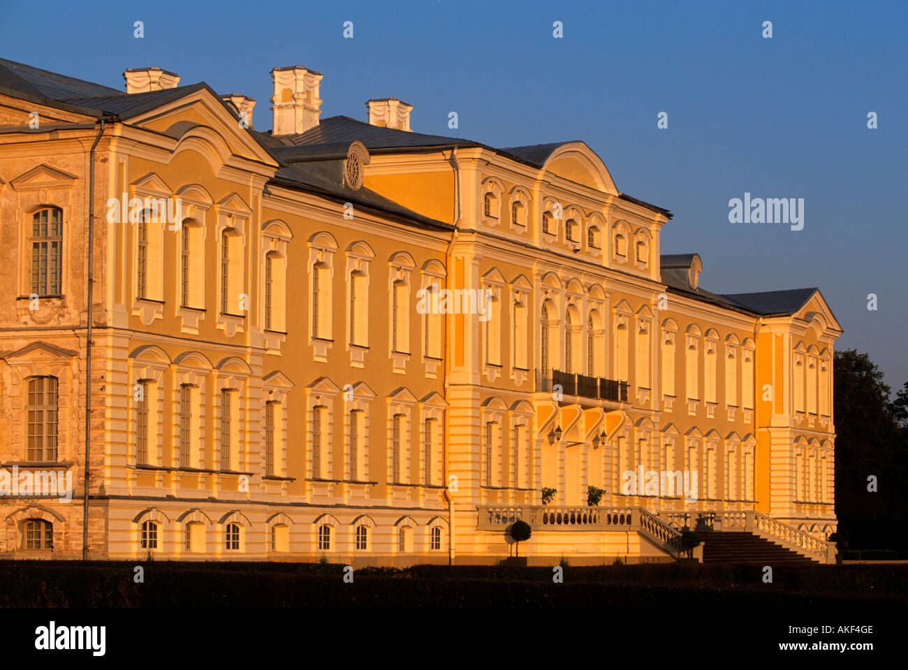 Lettland, Bauska, Schloss Rundale bei Bauska Foto Stock