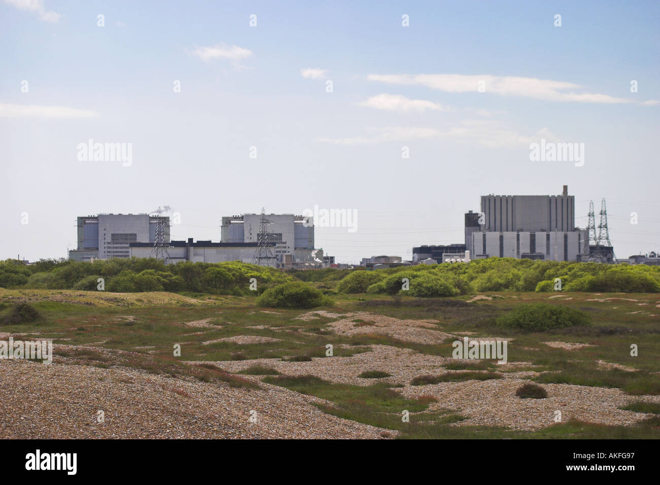 Dungeness B Centrale Nucleare Foto Stock