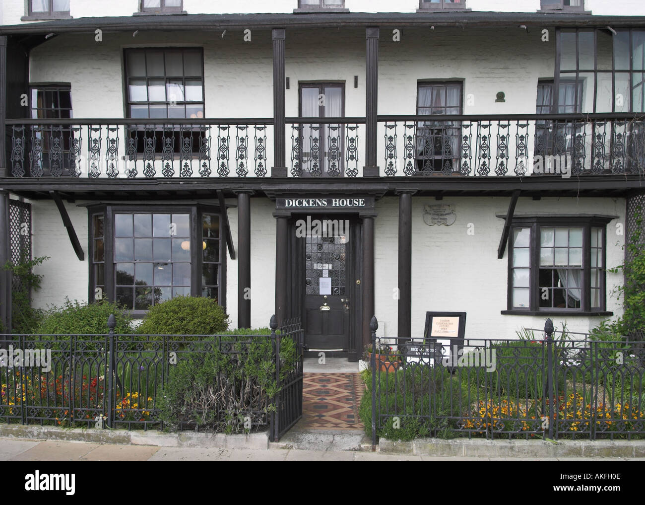 Dickens House Broadstairs Kent REGNO UNITO Foto Stock