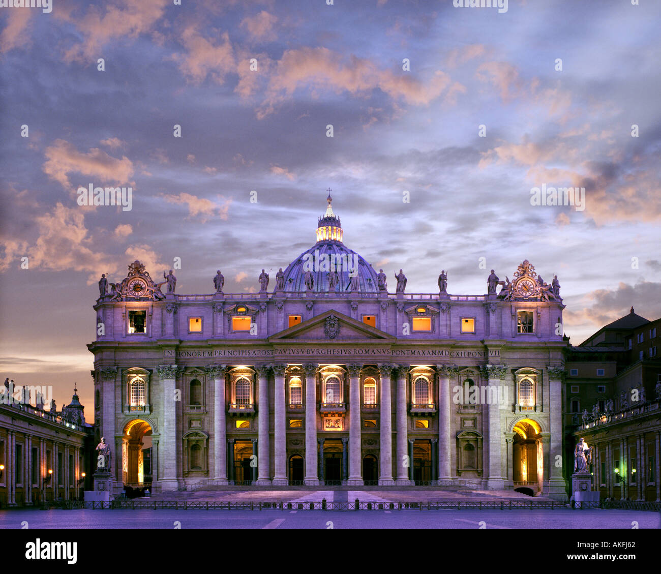 IT - Roma: la Basilica di San Pietro Foto Stock
