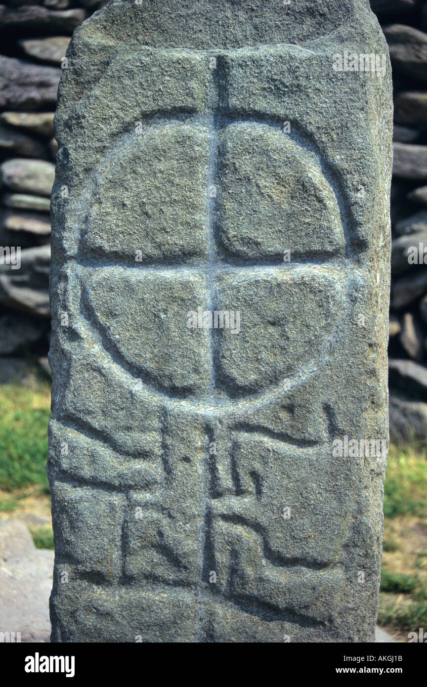 Rune celtiche, Irlanda Foto stock - Alamy