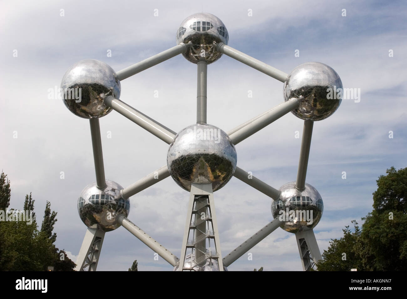 Atomium Brussels Belgio Foto Stock