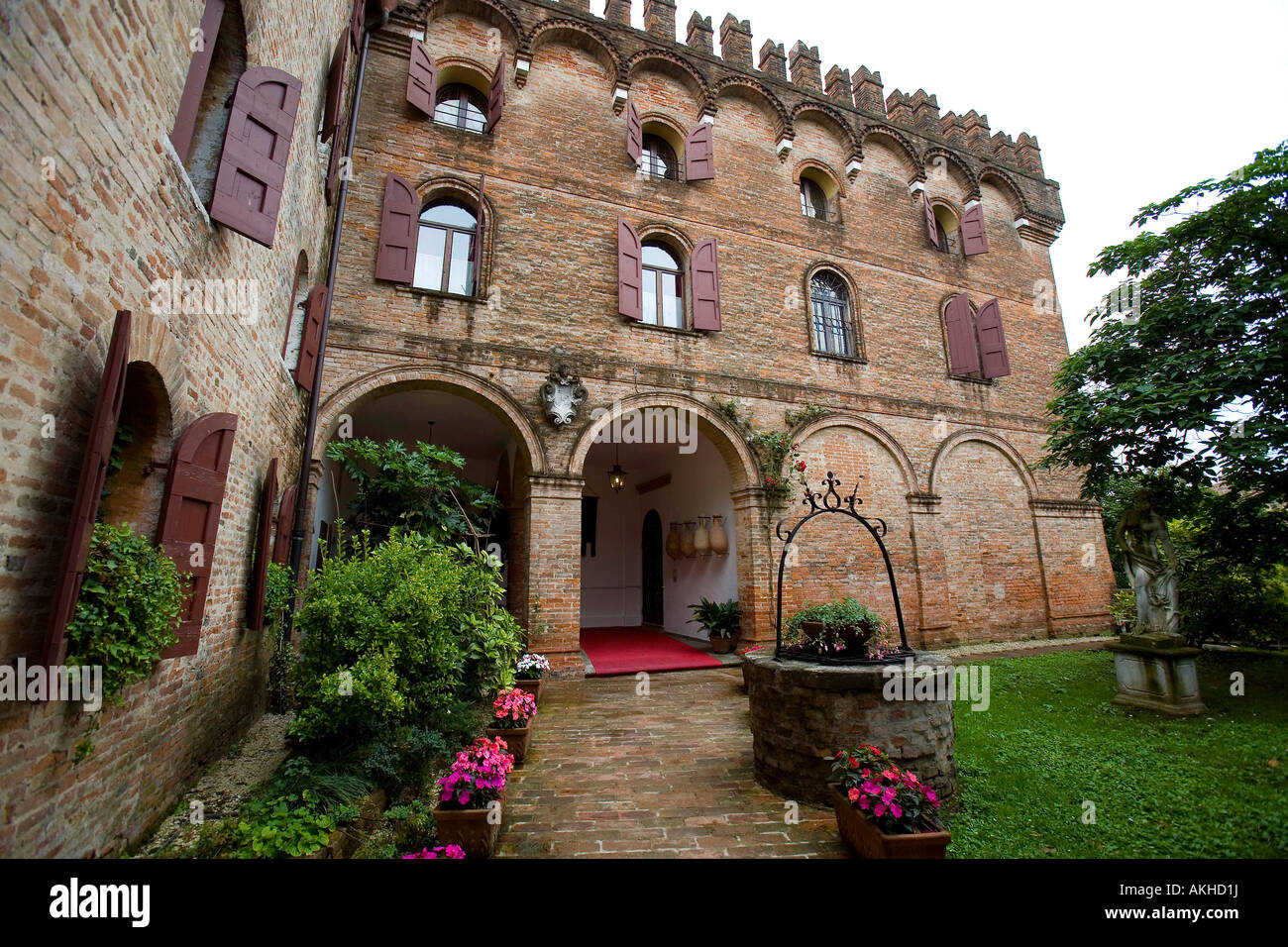 Stigliano castello, Noale, Veneto, Italia Foto Stock