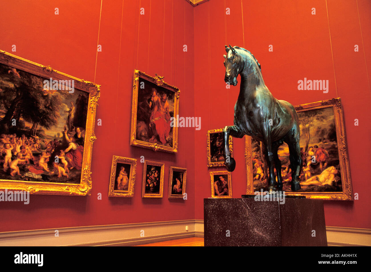 Stoccolma, Svezia, Museo Nazionale Foto Stock