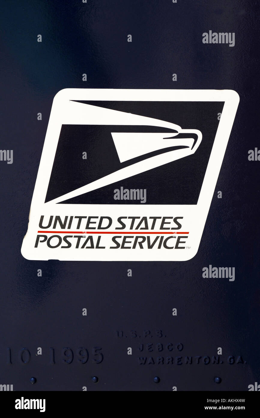 Il logo di noi il servizio di posta elettronica Foto Stock