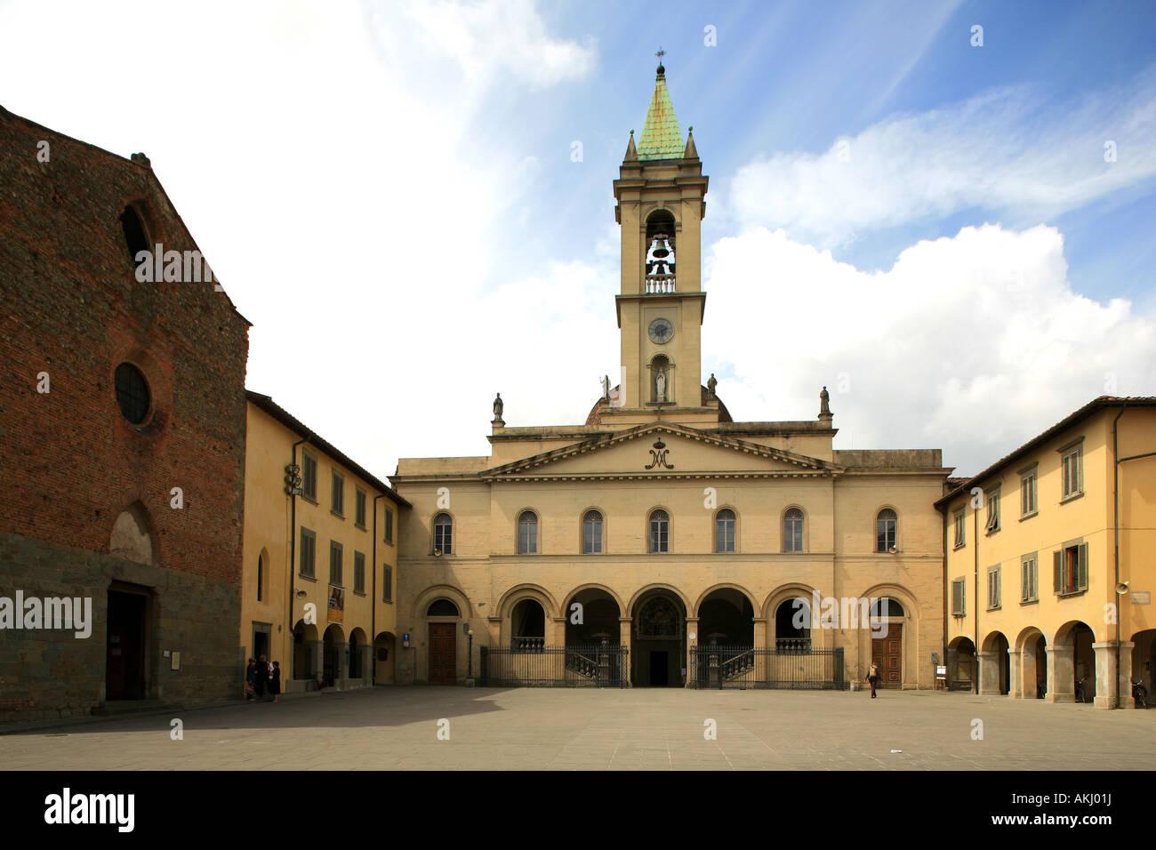 Chiesa di Santa Maria delle Grazie a San Giovanni Valdarno, Toscana, Italia Foto Stock