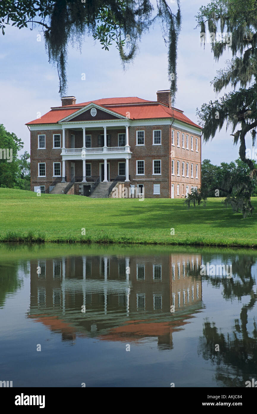 Carolina del Sud Charleston Drayton Hall Foto Stock