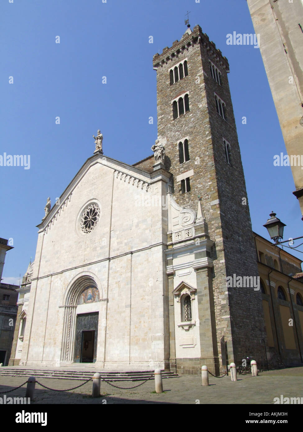 Cattedrale Santa Maria, Sarzana, Liguria, Italia Foto Stock