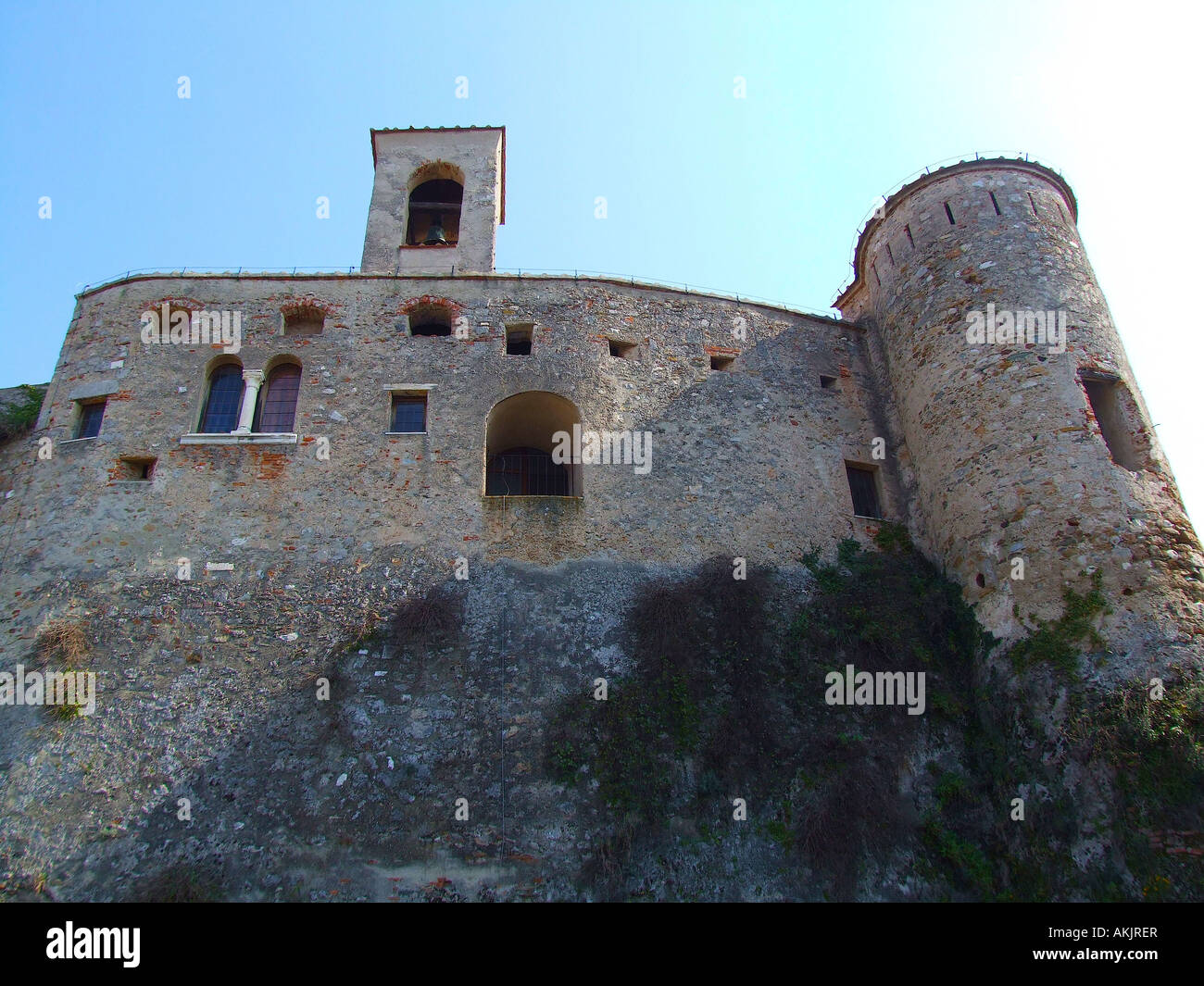 Castello Malaspina, Massa, Toscana, Italia Foto Stock