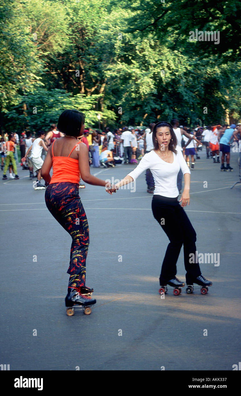 Il Central Park di New York City NYC Foto Stock