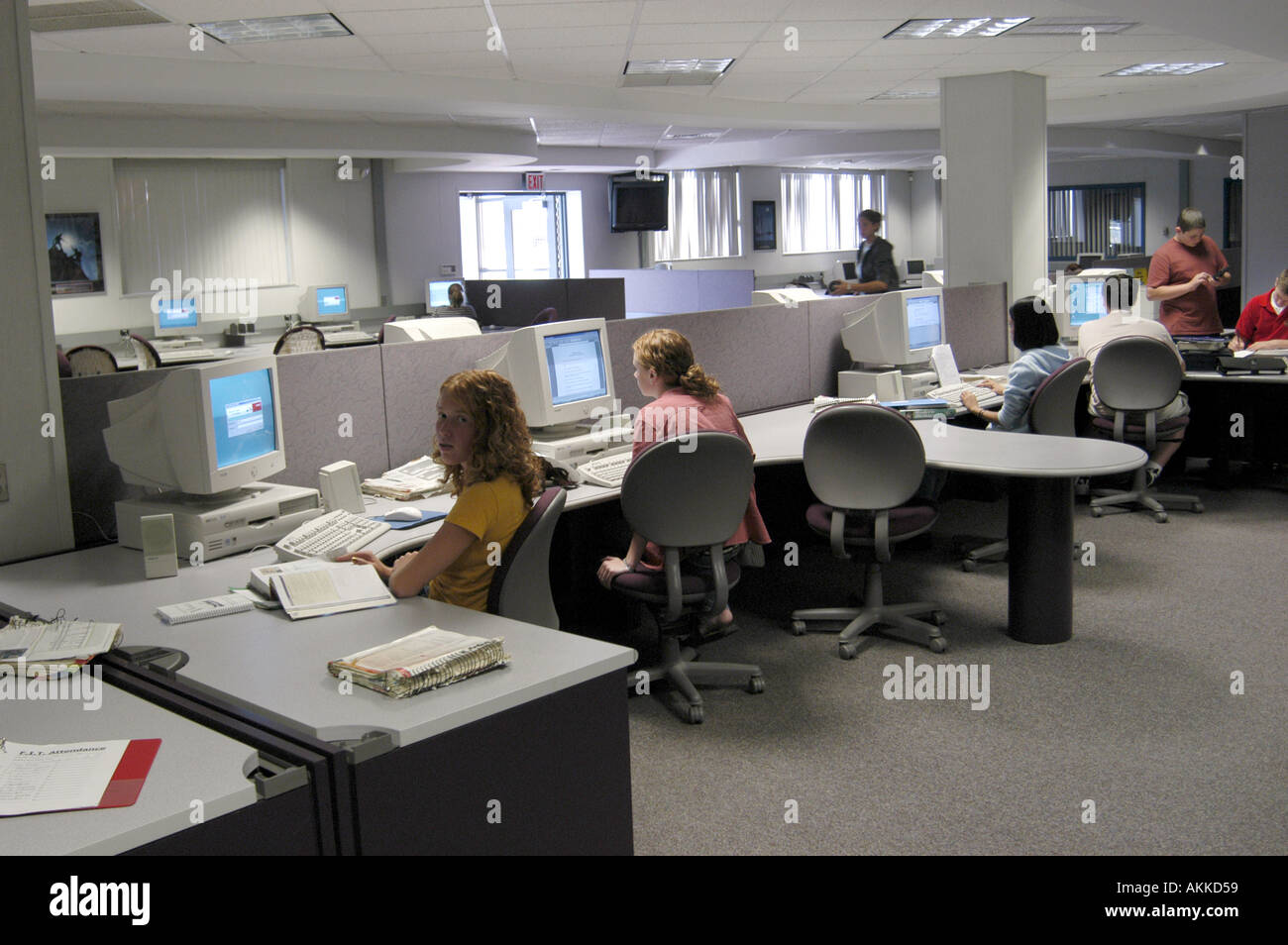 Computer Arts Center Marysville H S Michigan Foto Stock